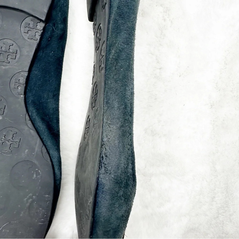 Tory Burch Suede Ballet Flats Size 6.5 - Picture 4 of 5